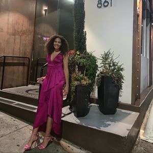 ALC Pink Asymmetrical dress